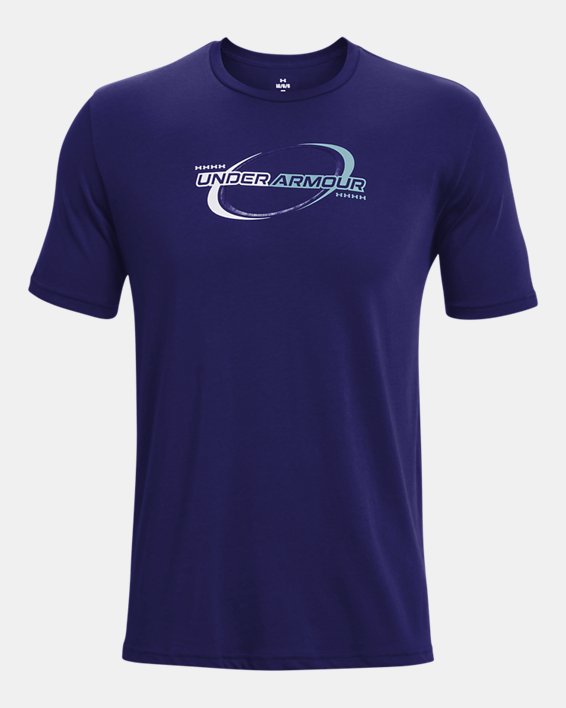 Camiseta de manga corta UA Sportstyle para hombre, Blue, pdpMainDesktop image number 4